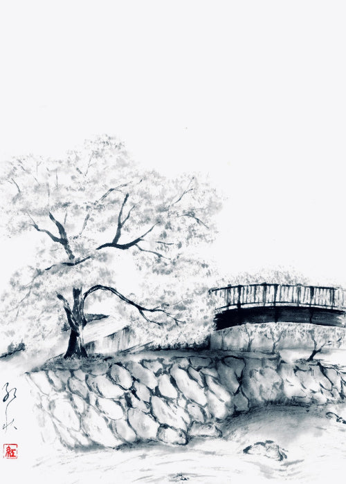 Monthly Workshop -April 2024 "Sakura by the river"