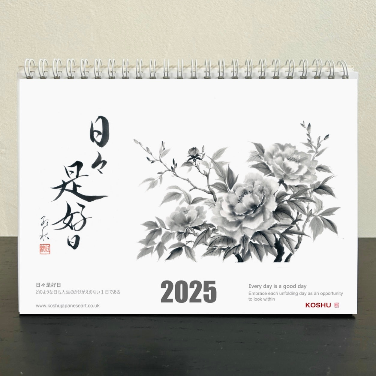 2025 Koshu Desk Calendar